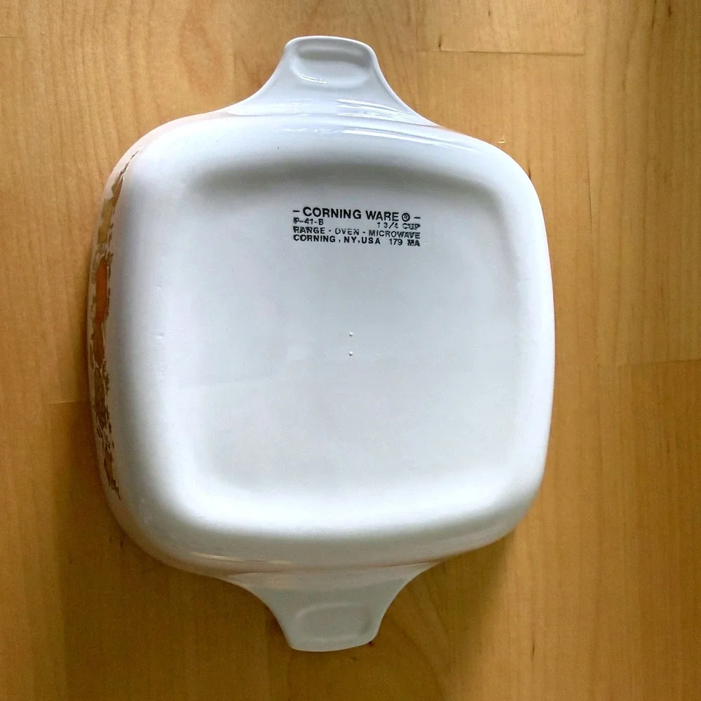 Corning Ware Casserole Set Spice‎ of Life Le Romarin Vintage Grandmacore